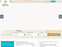 Tablet Screenshot of kivohotel.com